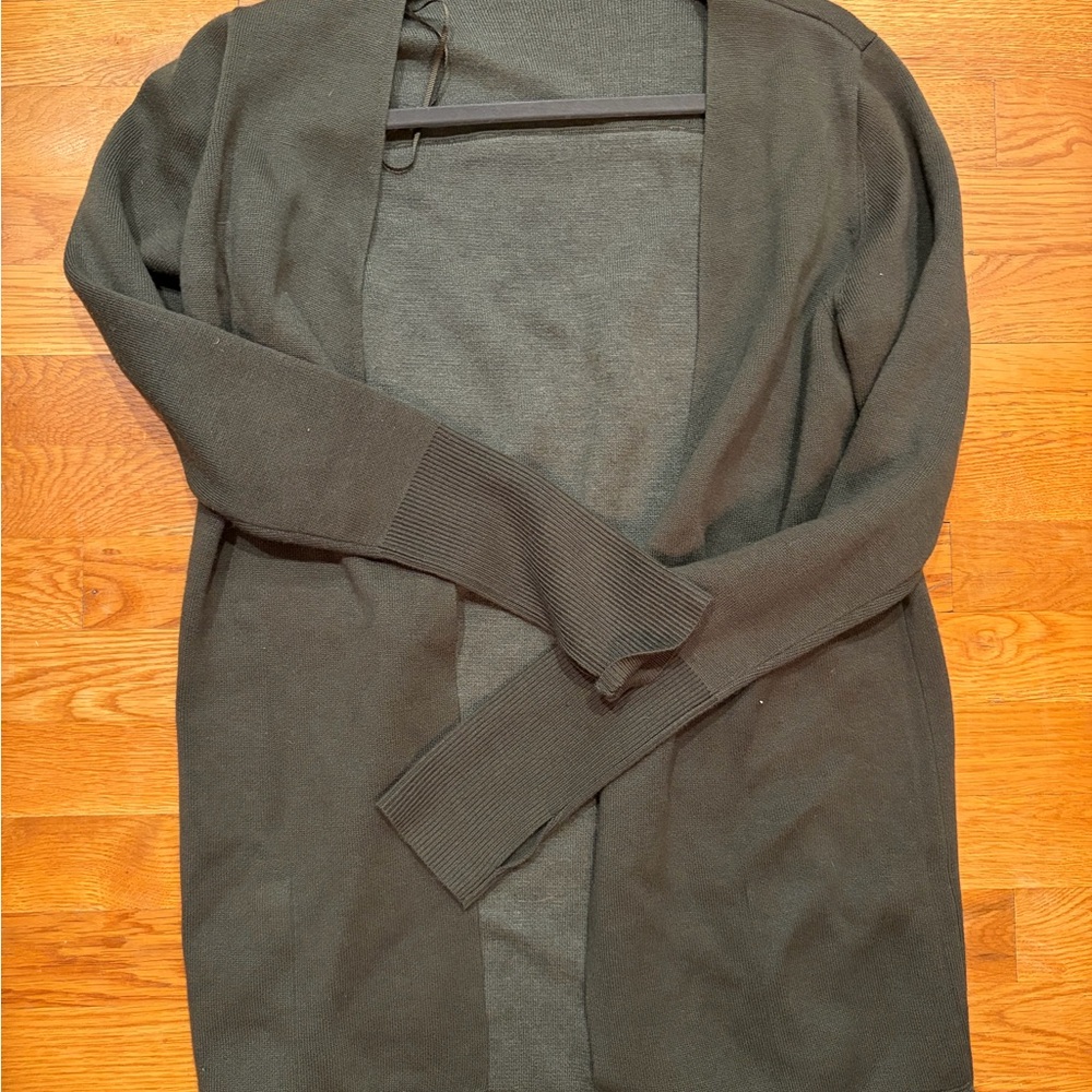 lululemon athletica Dark Green Cardigan small